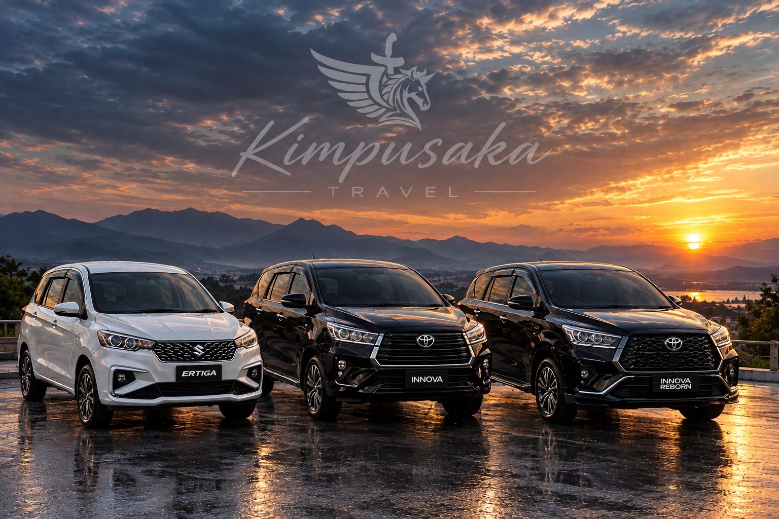 Armada travel Sumenep Surabaya Kimpusaka Travel: Suzuki Ertiga, Toyota Innova, Toyota Innova Reborn